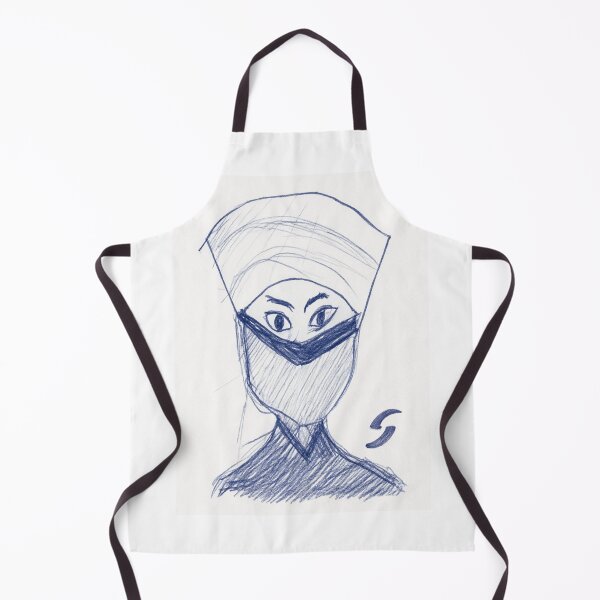 Item preview, Sketch of a mysterious ninja designed and sold by ScaleraStore.