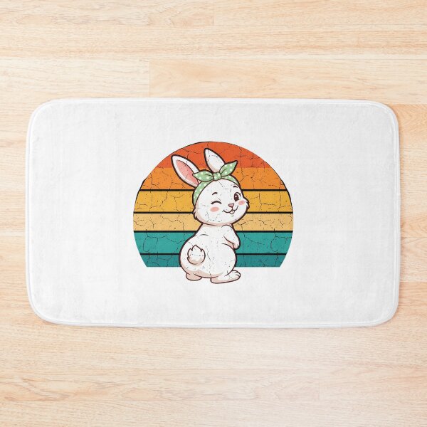 Item preview, Retro Winking Easter Bunny Vintage Cartoon Distressed designed and sold by chattsuede.