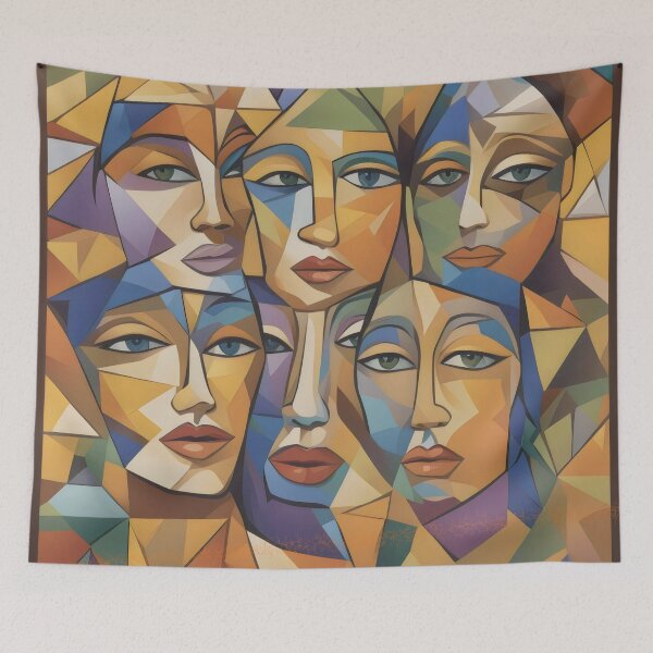 Item preview, Six Voices, One Canvas designed and sold by houta.
