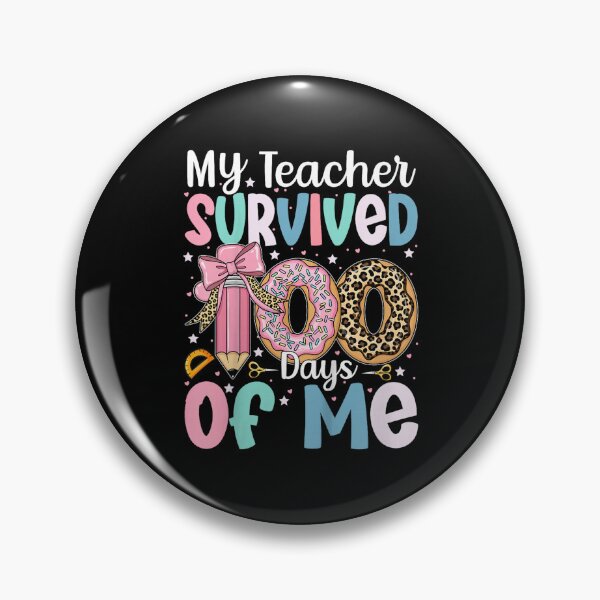 Item preview, My Teacher Survived 100 Days of Me 100th Day of School Girls designed and sold by Juansustait.