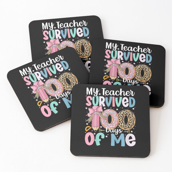 Item preview, My Teacher Survived 100 Days of Me 100th Day of School Girls designed and sold by Juansustait.