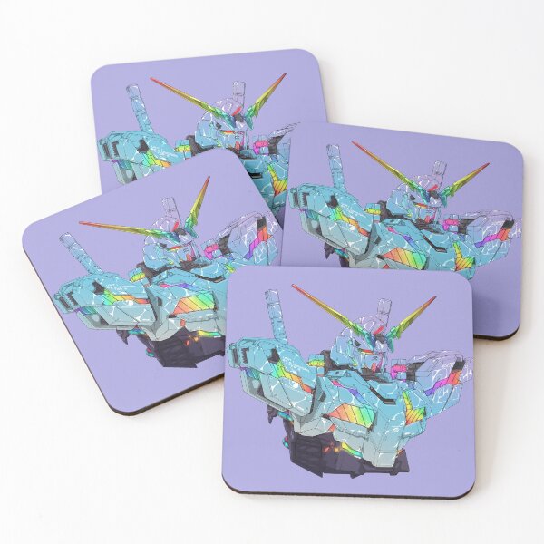 Item preview, Iridescent Unicorn Gundam Art - Anime Mecha Design designed and sold by deveerei.