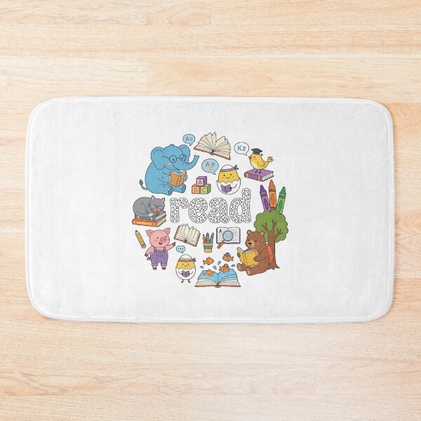 Item preview, Reading Teacher Literacy Animal Cute Cartoon Educational designed and sold by chattsuede.