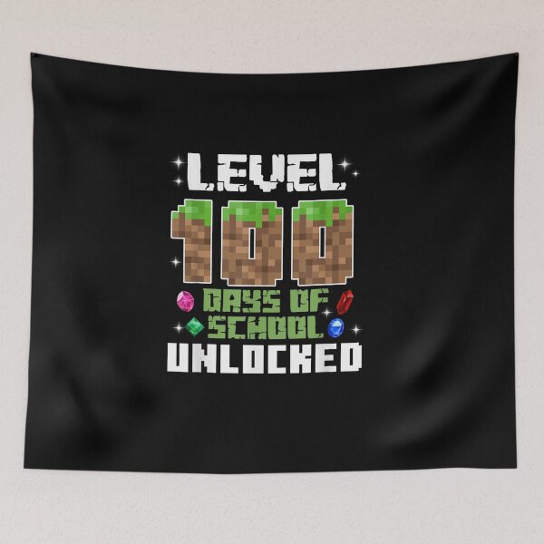 Item preview, Level 100 Days Of School Unlocked Gamer Boy Kids Todler designed and sold by Juansustait.