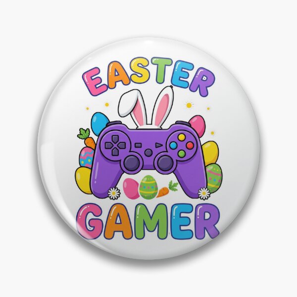 Item preview, Funny Easter Gaming Controller Cartoon Playful Cheerful designed and sold by chattsuede.