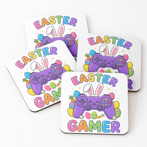 Item preview, Funny Easter Gaming Controller Cartoon Playful Cheerful designed and sold by chattsuede.