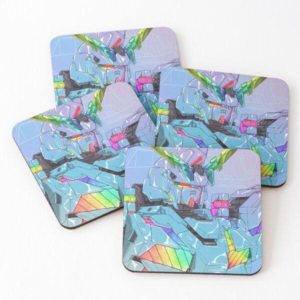 Item preview, Iridescent Unicorn Gundam Design | Premium Anime Artwork designed and sold by deveerei.