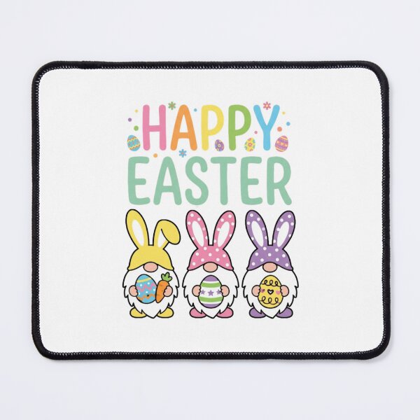 Item preview, Happy Easter Bunny Gnome Whimsical Cartoon Pastel designed and sold by chattsuede.