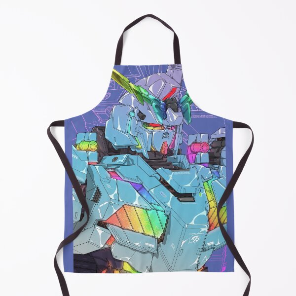 Item preview, Iridescent Unicorn Gundam Art - Anime Mecha Design designed and sold by deveerei.