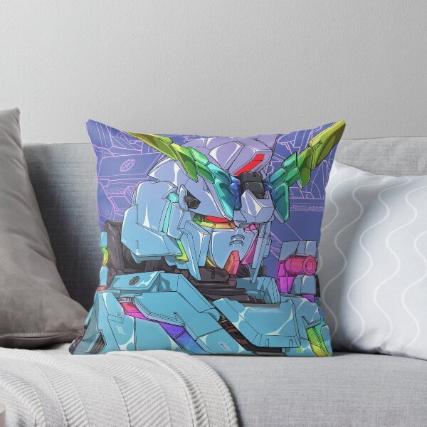 Artikelvorschau, Schimmerndes Einhorn-Gundam-Artwork – Anime-Mecha-Design entworfen und verkauft von deveerei.