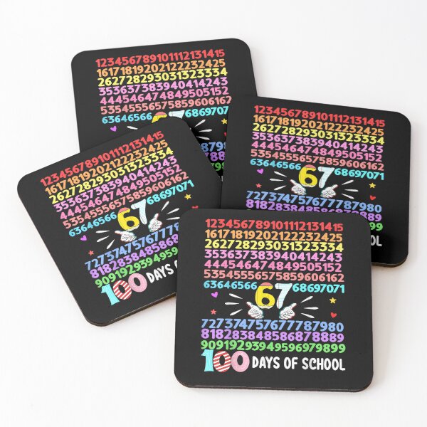 Item preview, Happy 100 Days of School Smarter 67 Teacher Boys Girls designed and sold by Juansustait.