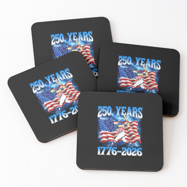 Item preview, 250 Years 1776 2026 250th Baseball American Flag 4th of July designed and sold by yaginoie.