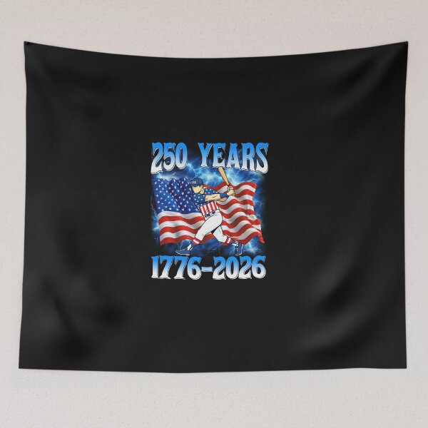 Item preview, 250 Years 1776 2026 250th Baseball American Flag 4th of July designed and sold by yaginoie.