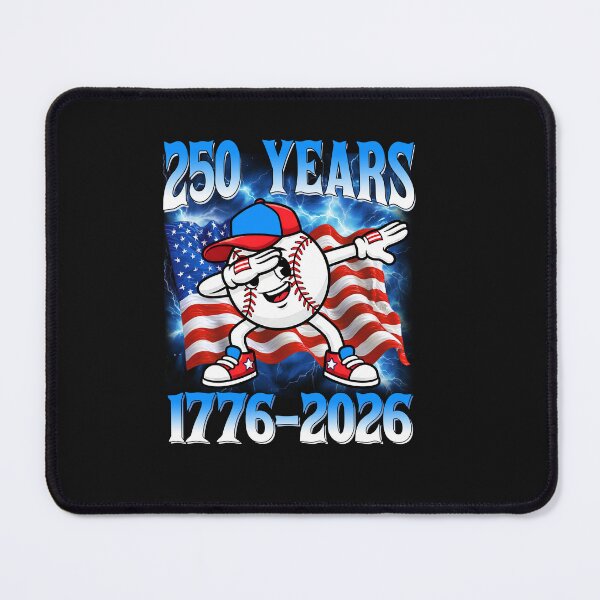 Item preview, 250 Years 1776 2026 250th Baseball American Flag 4th of July designed and sold by yaginoie.