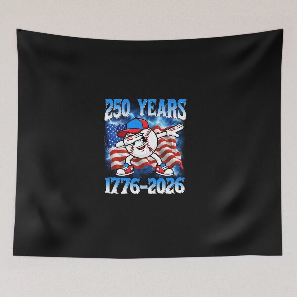 Item preview, 250 Years 1776 2026 250th Baseball American Flag 4th of July  designed and sold by yaginoie.