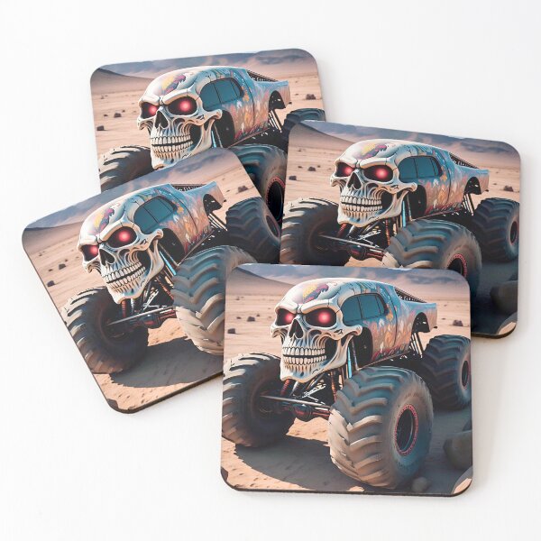 Item preview, Monster Truck Skull #2 designed and sold by UrbanTRIP.