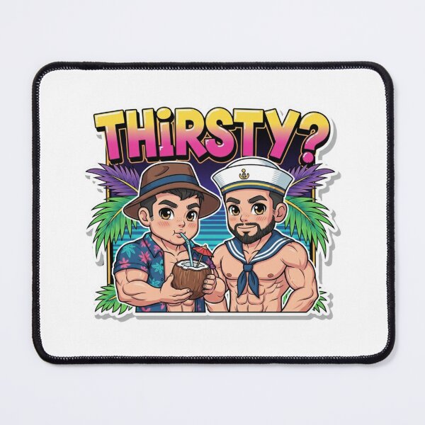 Item preview, Bara Chibi Sailors: Are You Thirsty? designed and sold by Baradreams.