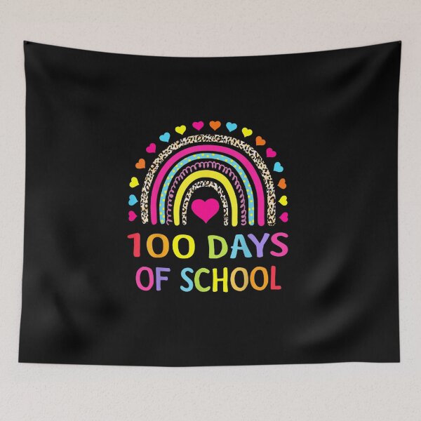 Item preview, Cute 100 Days of School Rainbow 100th Day of School designed and sold by Juansustait.