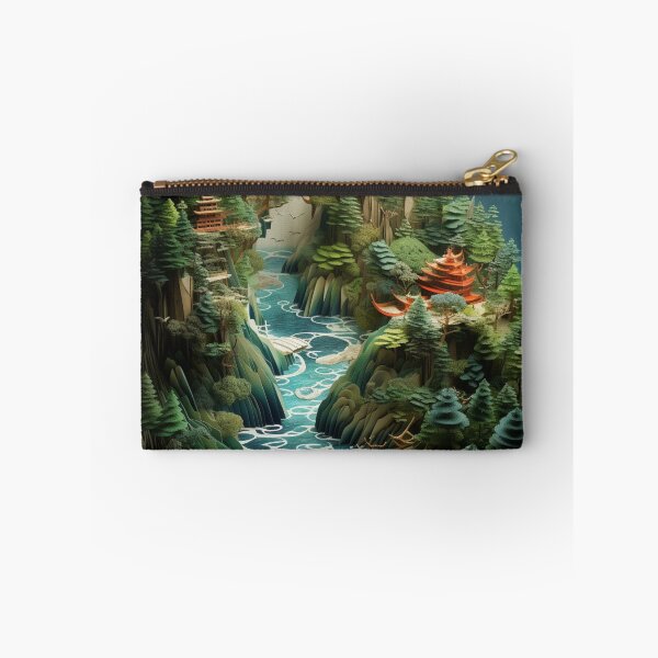 Item preview, 3D Ancient Asian Landscape Art designed and sold by NDMDesignStudio.
