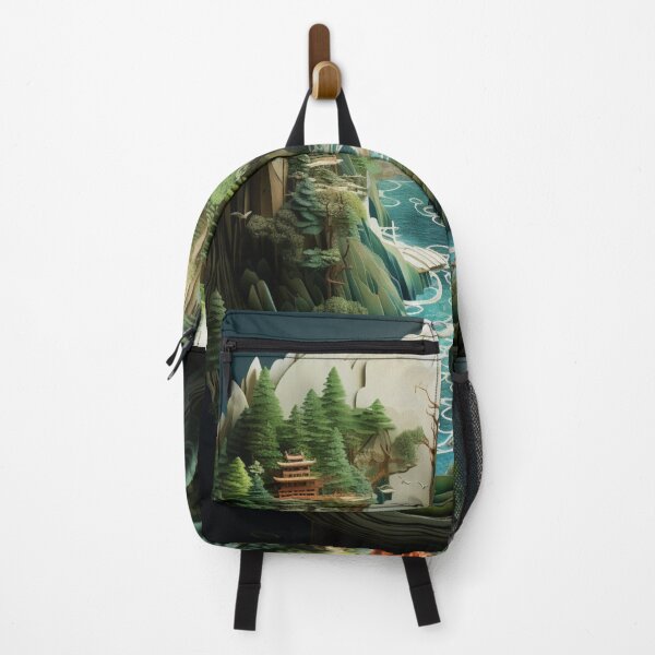 Item preview, 3D Ancient Asian Landscape Art designed and sold by NDMDesignStudio.
