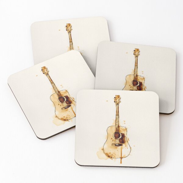 Item preview, Watercolor Guitar designed and sold by Rtymer.