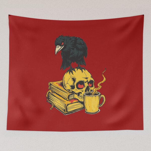 Item preview, Skull & Caffeine designed and sold by GOODLOOKING10.