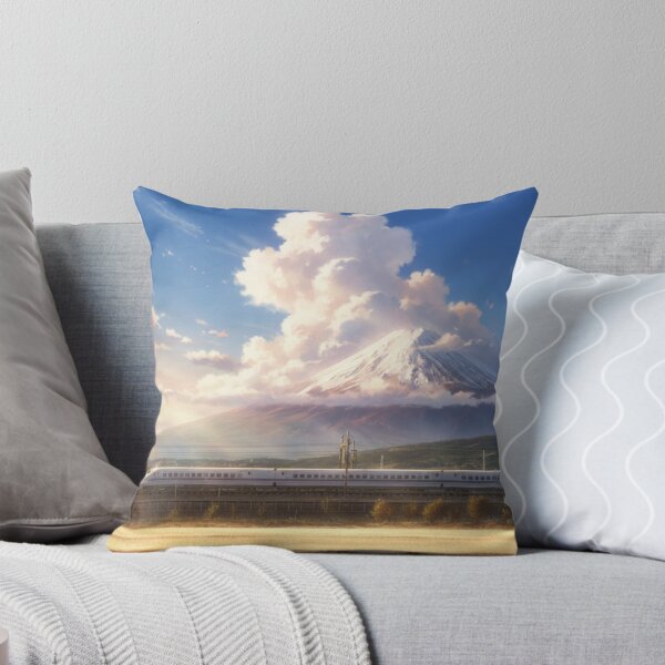 Item preview, Mount Fuji and Shinkansen – Japanese Scenic Landscape Art designed and sold by JapanPopArt.