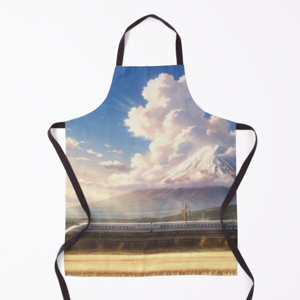 Item preview, Mount Fuji and Shinkansen – Japanese Scenic Landscape Art designed and sold by JapanPopArt.