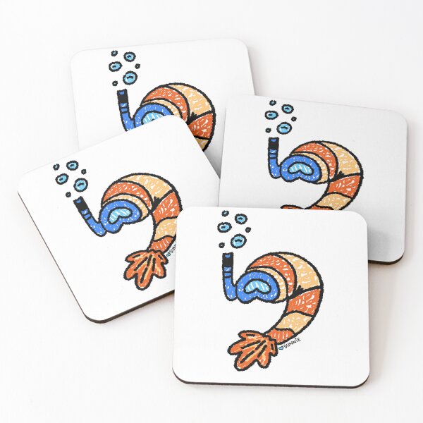 Item preview, Snorkel Shrimp designed and sold by SunnieColors.