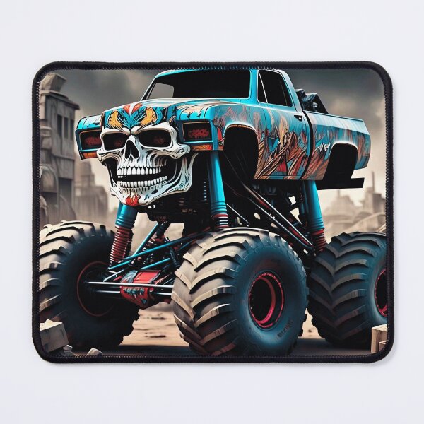 Item preview, Monster Truck Skull #3 designed and sold by UrbanTRIP.
