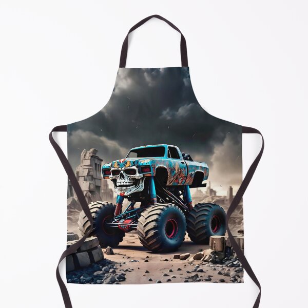 Item preview, Monster Truck Skull #3 designed and sold by UrbanTRIP.