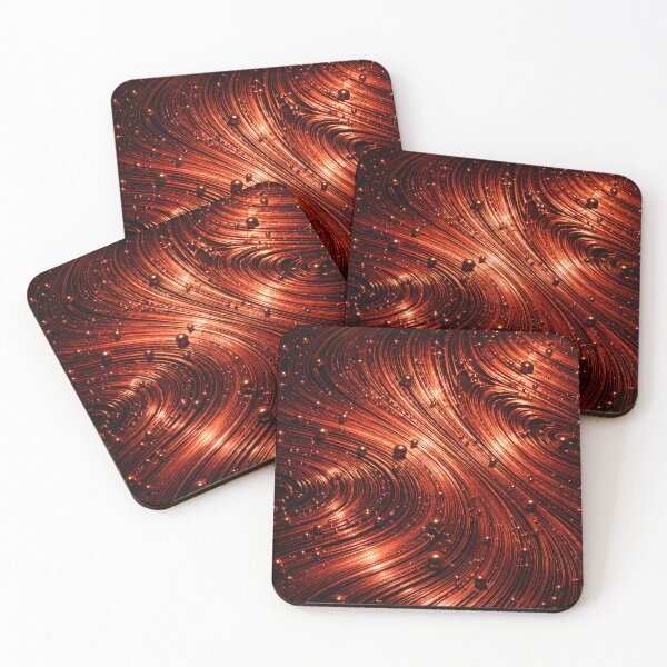 Item preview, Molten Copper Flow designed and sold by Kaleidoscope Print.