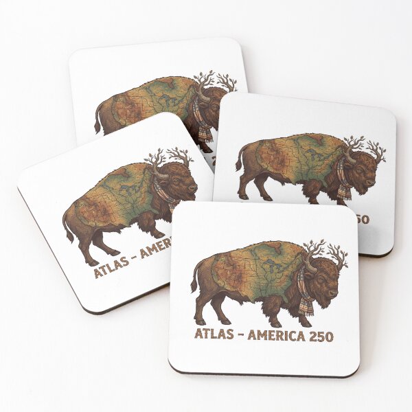 Item preview, The Great American Buffalo Atlas designed and sold by DamianRoy88.