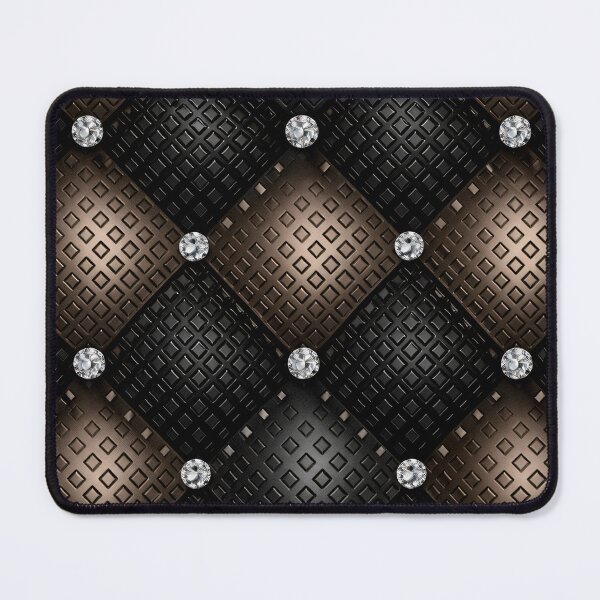 Item preview, Bronze Black Diamond Studs designed and sold by Kaleidoscope Print.