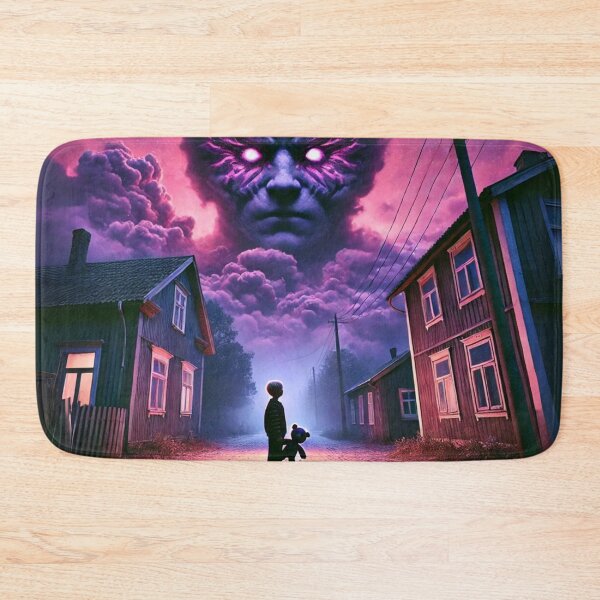 Item preview, Surreal Dark Fantasy Sky with Child Silhouette designed and sold by Luvahawb.