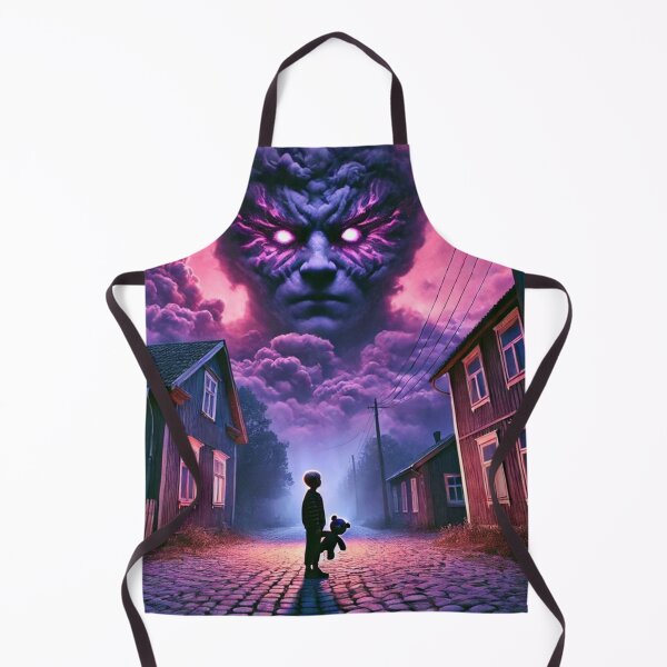 Item preview, Surreal Dark Fantasy Sky with Child Silhouette designed and sold by Luvahawb.