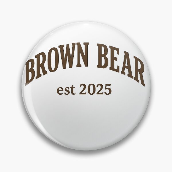 Item preview, Brown Bear Est. 2025 – Premium Minimalist Boutique Logo Design designed and sold by GarnerSupplyCo.