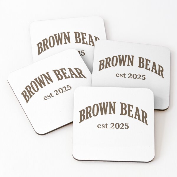 Item preview, Brown Bear Est. 2025 – Premium Minimalist Boutique Logo Design designed and sold by GarnerSupplyCo.