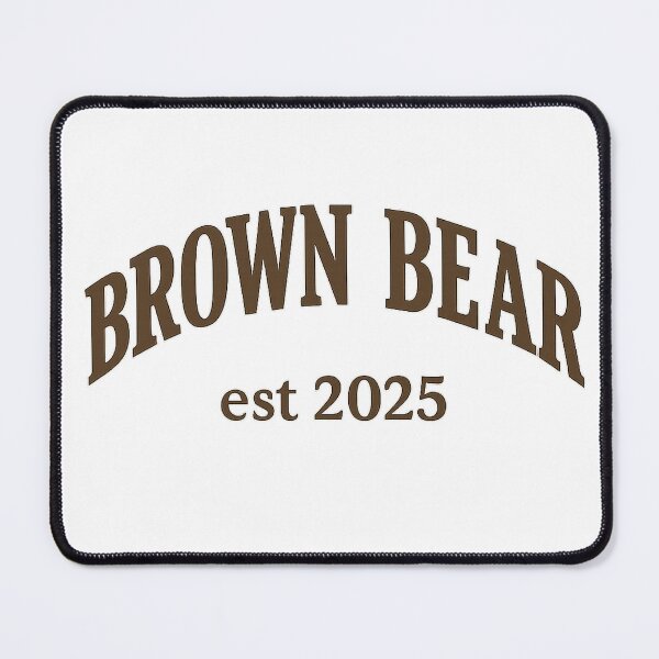 Item preview, Brown Bear Est. 2025 – Premium Minimalist Boutique Logo Design designed and sold by GarnerSupplyCo.