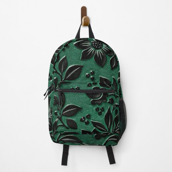 Item preview, Emerald Embossed Floral designed and sold by Kaleidoscope Print.