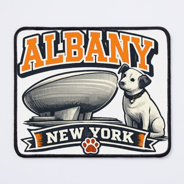 Item preview, Albany New York Nipper Dog Landmark designed and sold by Item Geeks.