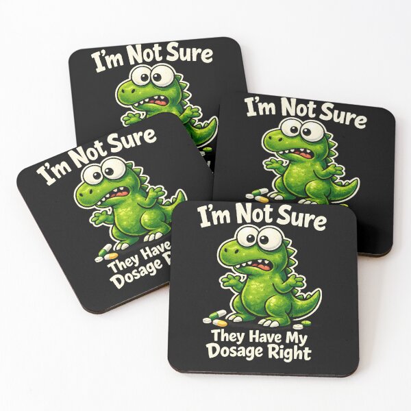 Item preview, Cute Dinosaur Dosage Humor designed and sold by VampimorPH.