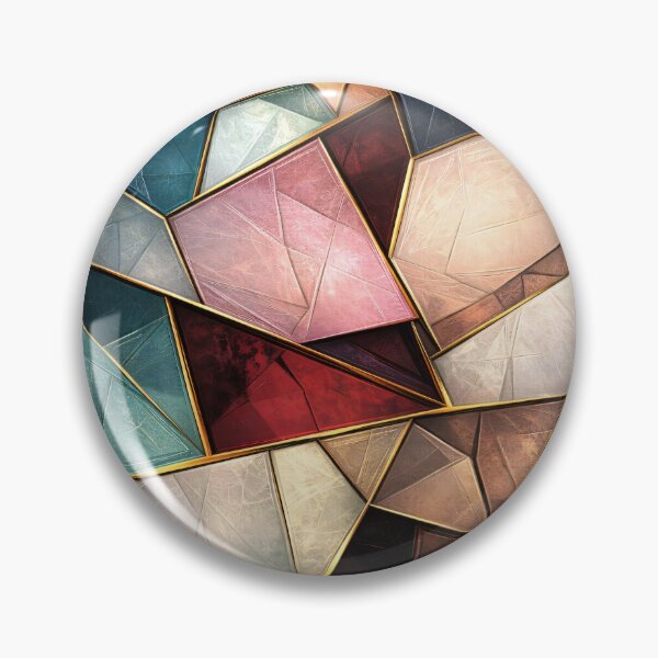 Item preview, Gilded Prism Mosaic designed and sold by Kaleidoscope Print.
