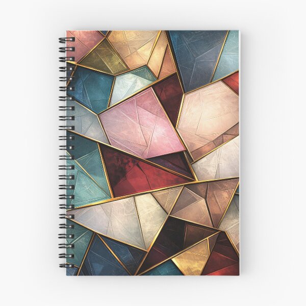 Item preview, Gilded Prism Mosaic designed and sold by Kaleidoscope Print.