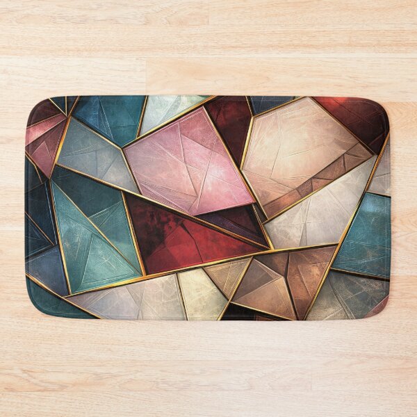 Item preview, Gilded Prism Mosaic designed and sold by Kaleidoscope Print.