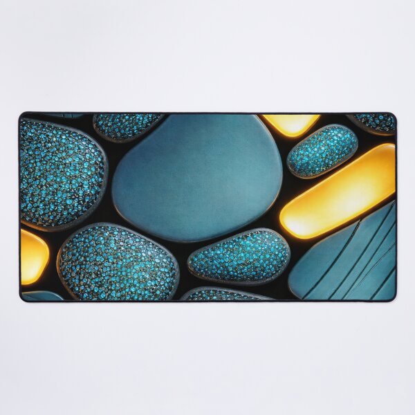 Item preview, Midnight Pebble Glow designed and sold by Kaleidoscope Print.