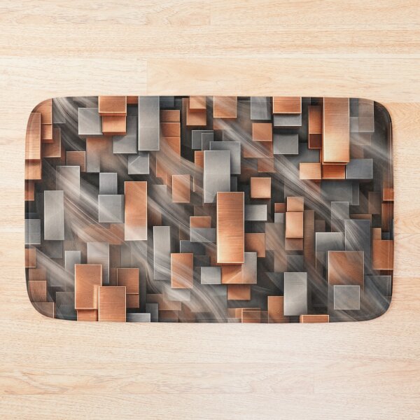 Item preview, Copper Drift Blocks designed and sold by Kaleidoscope Print.