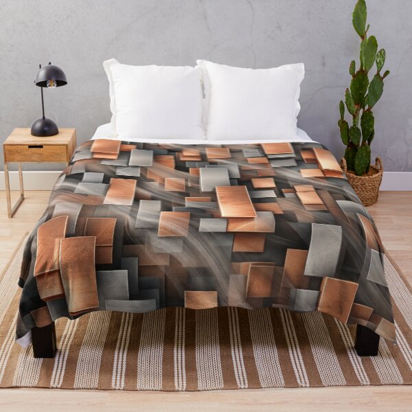 Item preview, Copper Drift Blocks designed and sold by Kaleidoscope Print.