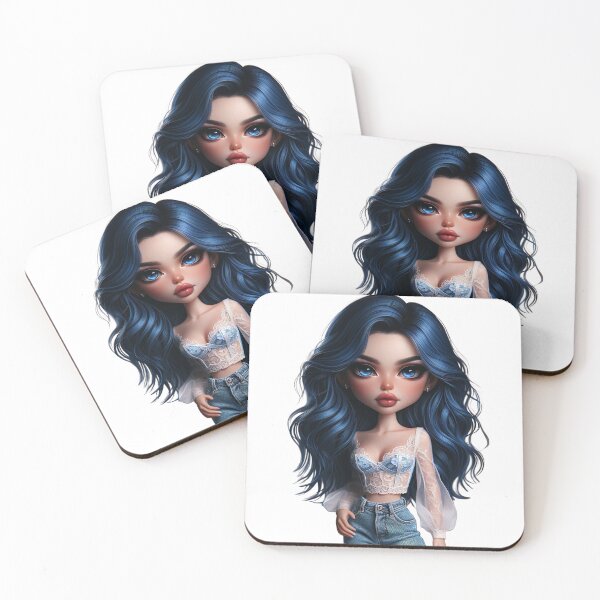 Item preview, Chibi Art Print High Quality - Chibi Girl Cute Graphic Gift For Art Lovers  designed and sold by GlowContentCo2.