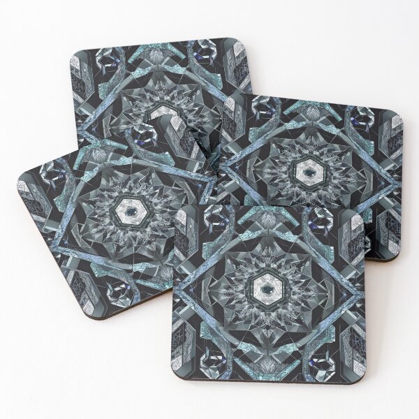 Item preview, Hexagonal Portal: Aqua Crystal Matrix designed and sold by mxztar.